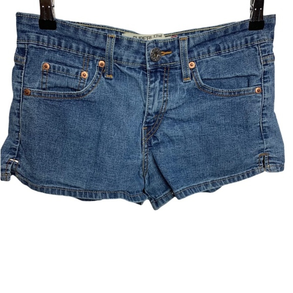 LEVI’S Superlow Jean denim Shorts size 5